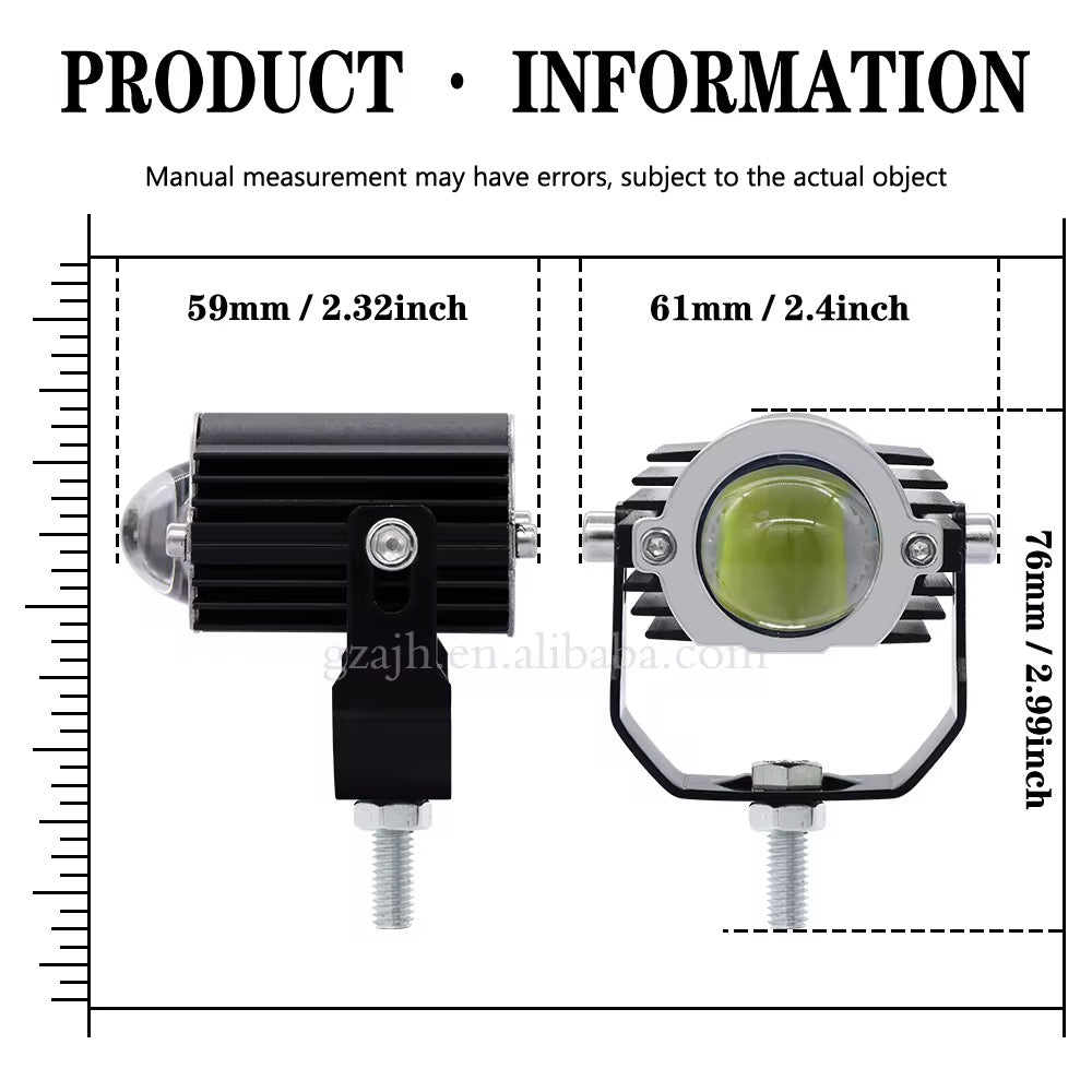 Y1 Dual Colour Led spotlight with 4 functions