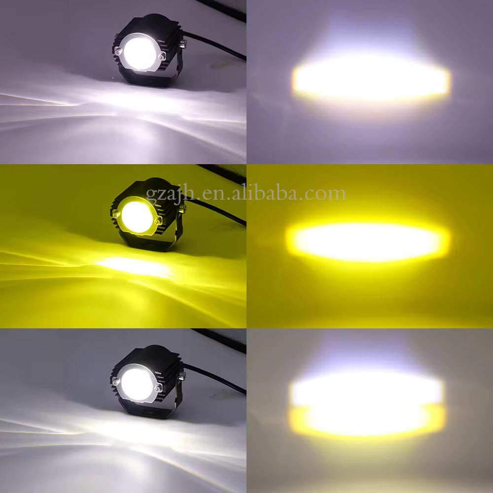 Y1 Dual Colour Led spotlight with 4 functions
