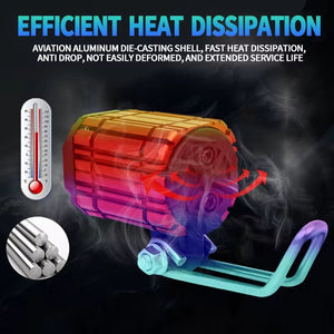 Dual color Projector lens | Led Spotlight for all bikes (Pack of 2)
