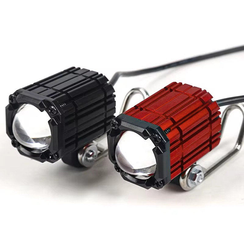 Dual color Projector lens | Led Spotlight for all bikes (Pack of 2)