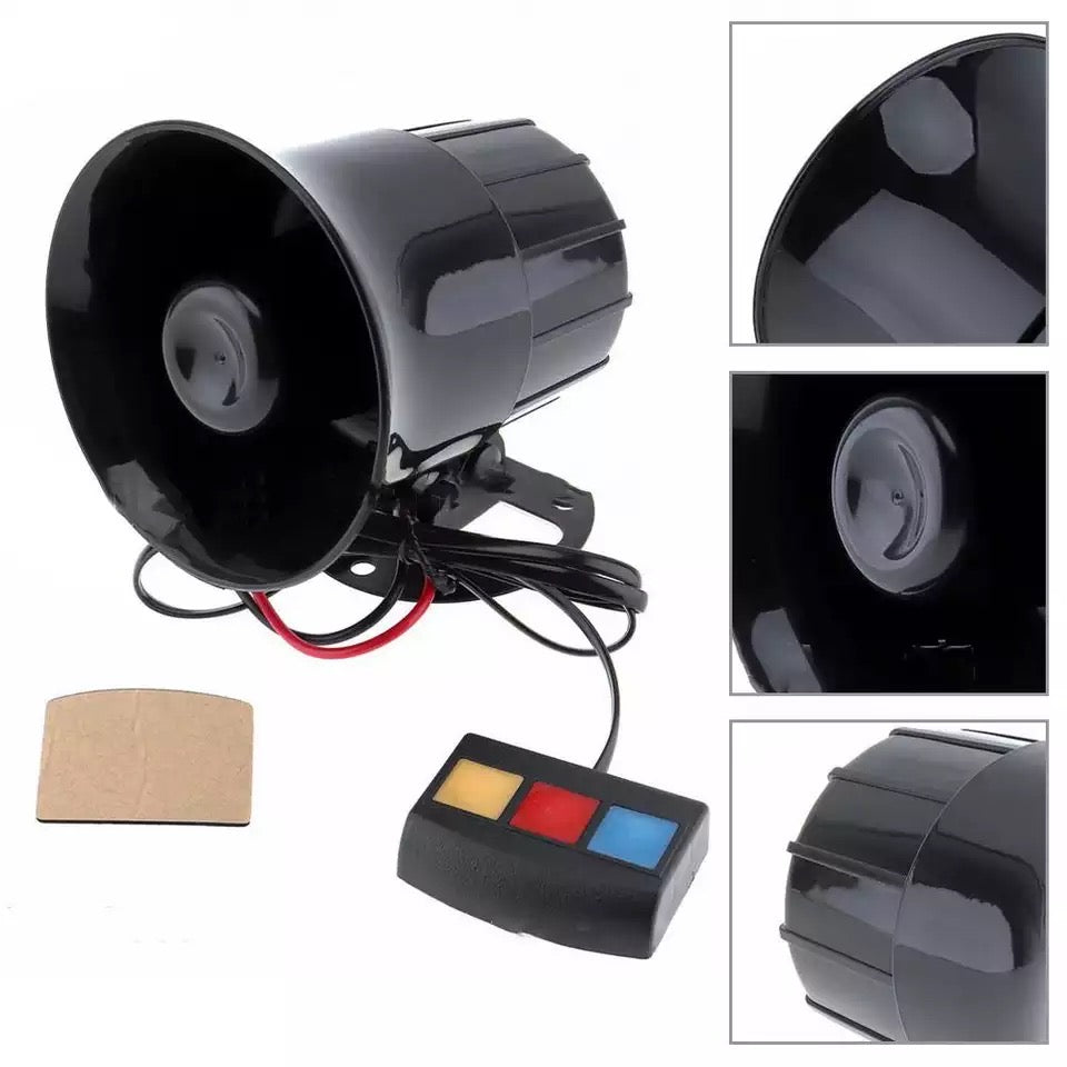 Vayani Autos™ 3 Button Police Horn