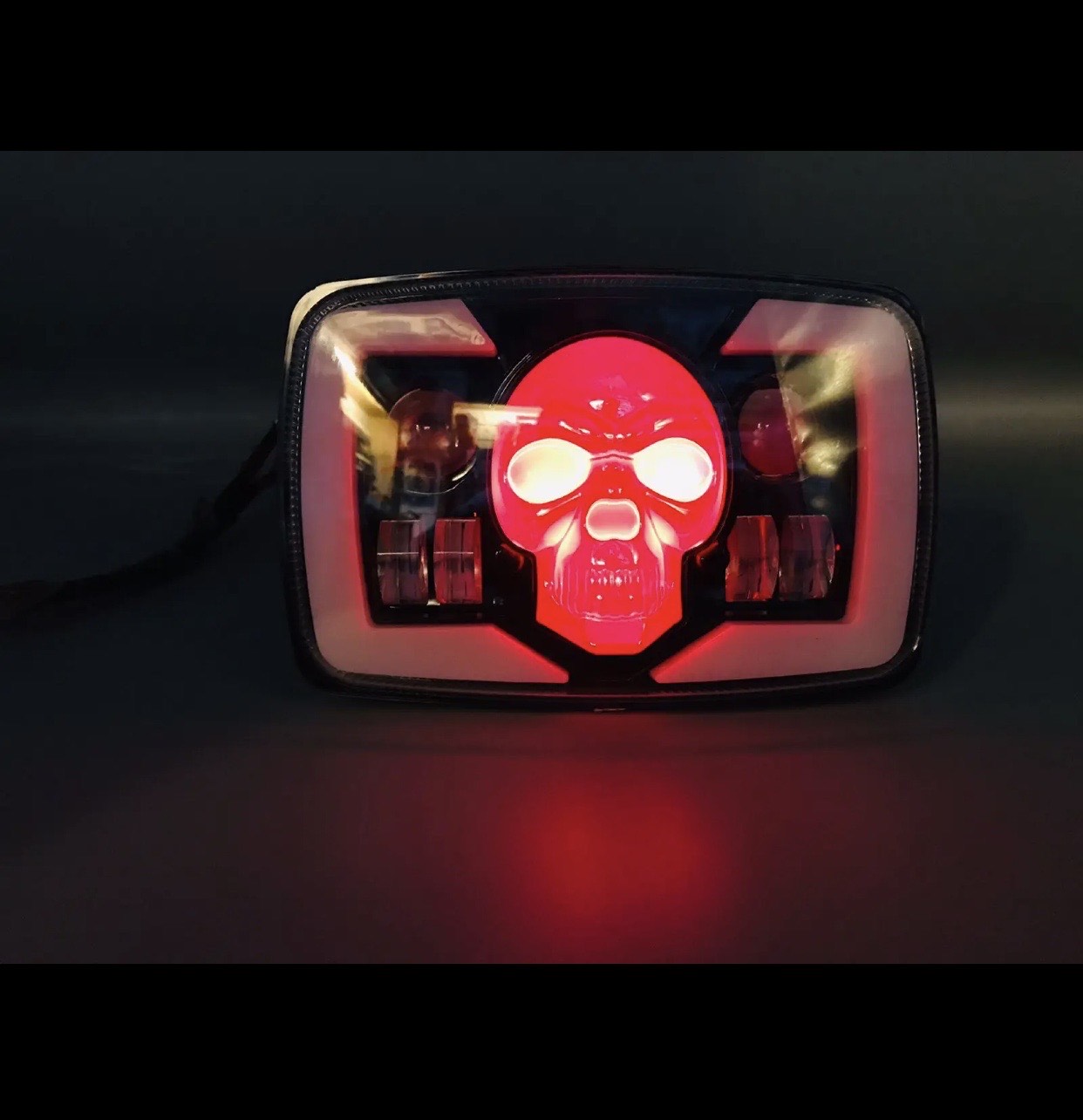 Motorcycle Skull panel Projector For 70CC And CG125