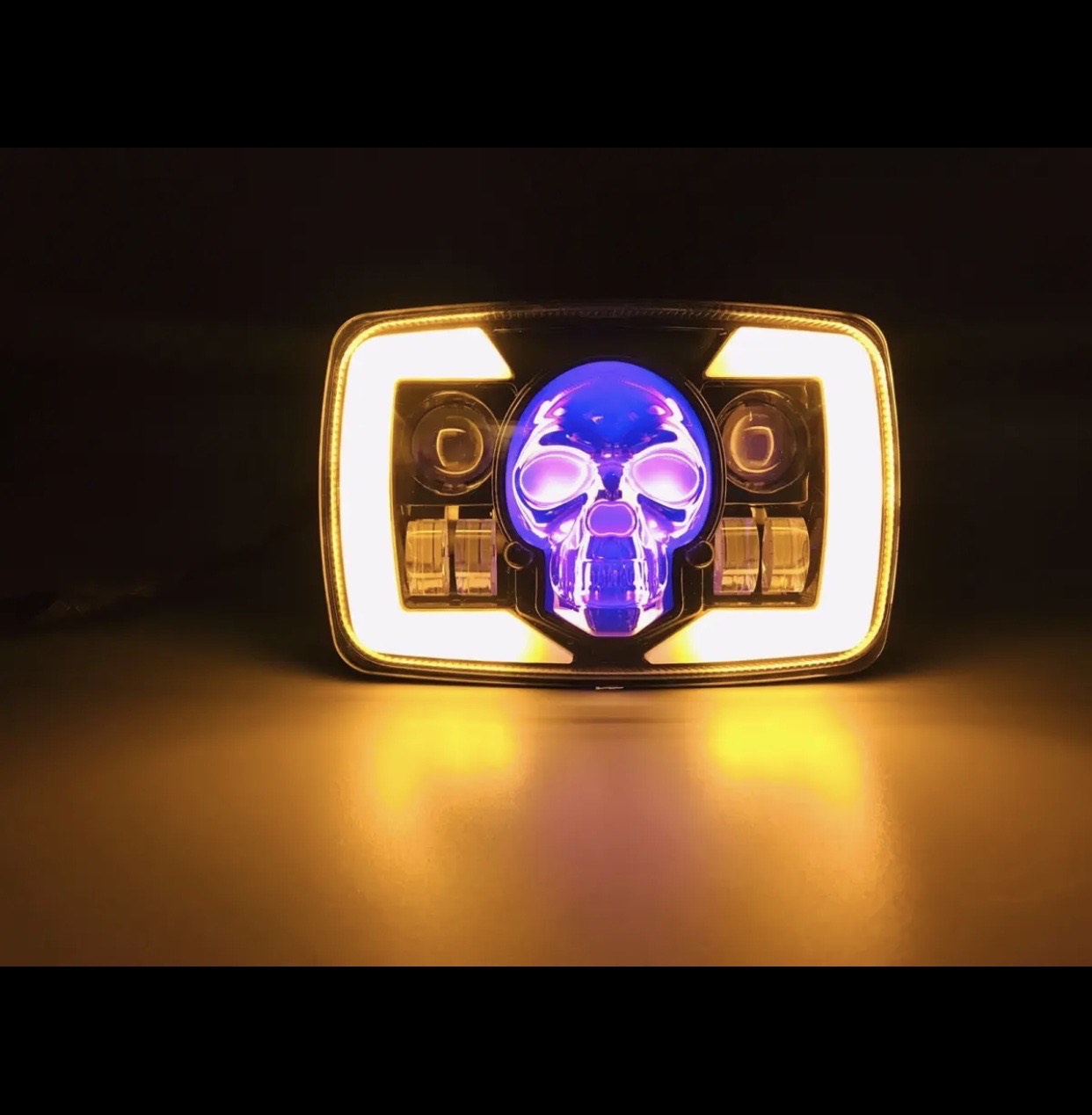 Motorcycle Skull panel Projector For 70CC And CG125