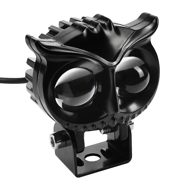 Owl Design Dual Color Led Motorcycle Fog Light