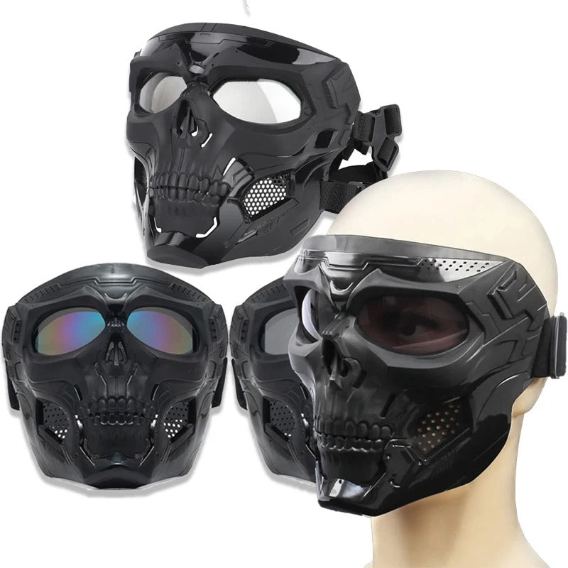 Skull Mask Motorcycle