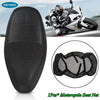 3D Black Motorcycle Electric Bike Mesh Net Seat Cover Breathable Protector