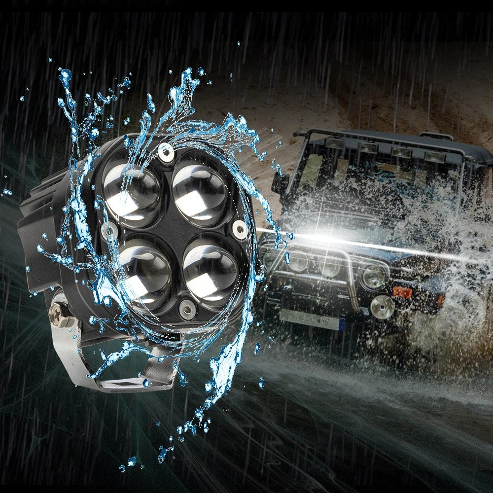 Vayani Autos™ 3-Inch LED Headlight & Fog Bar