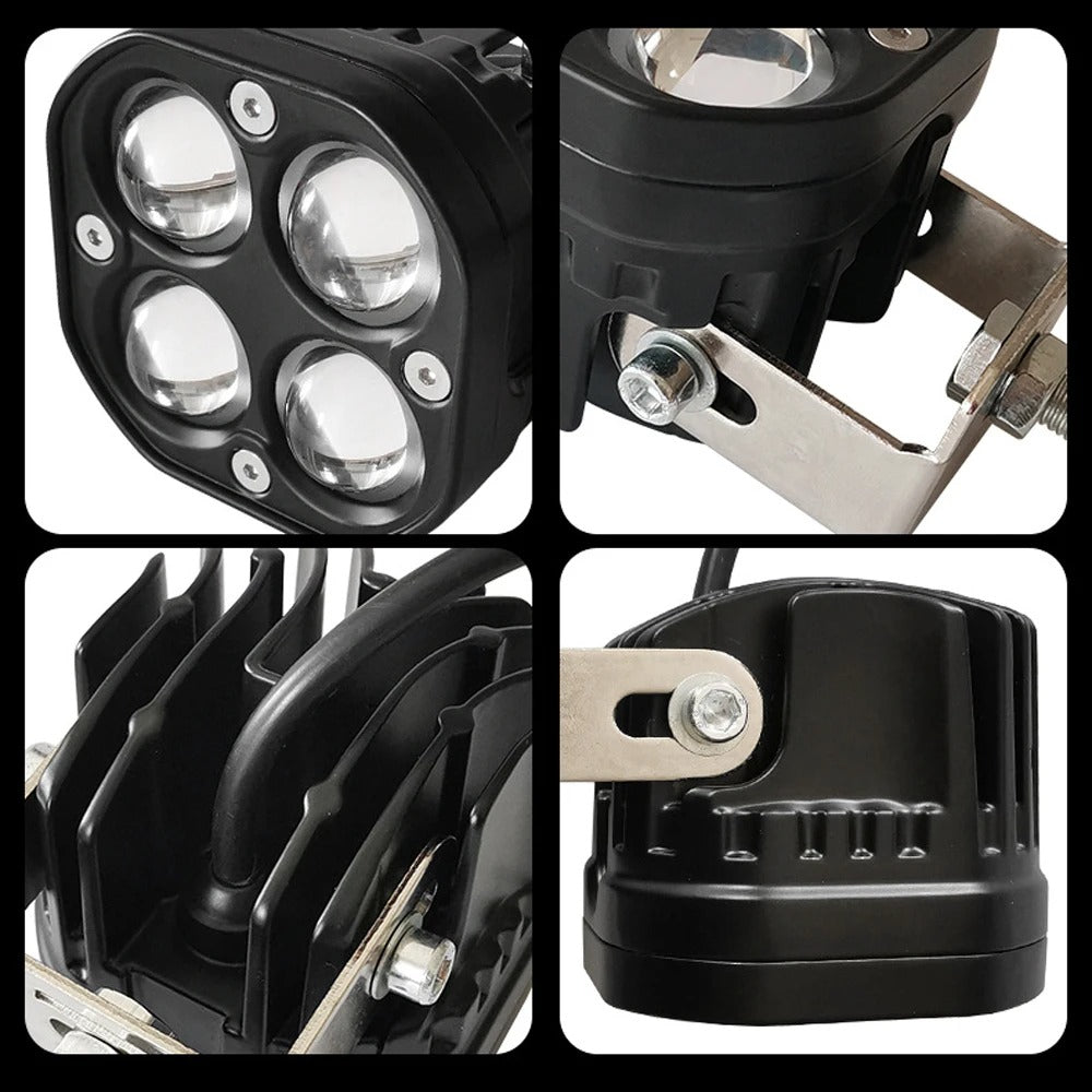 Vayani Autos™ 3-Inch LED Headlight & Fog Bar