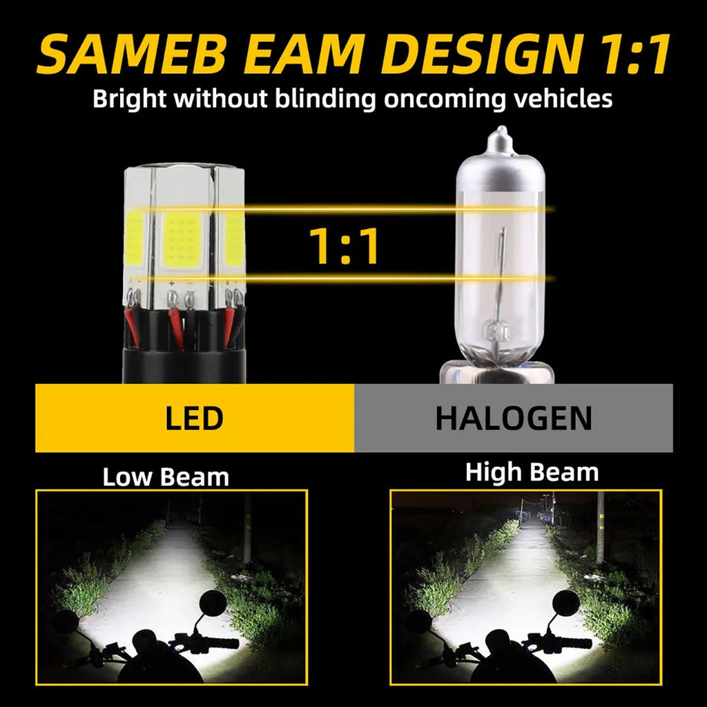 Vayani Autos™ BA20D Angel Eye LED Spotlight