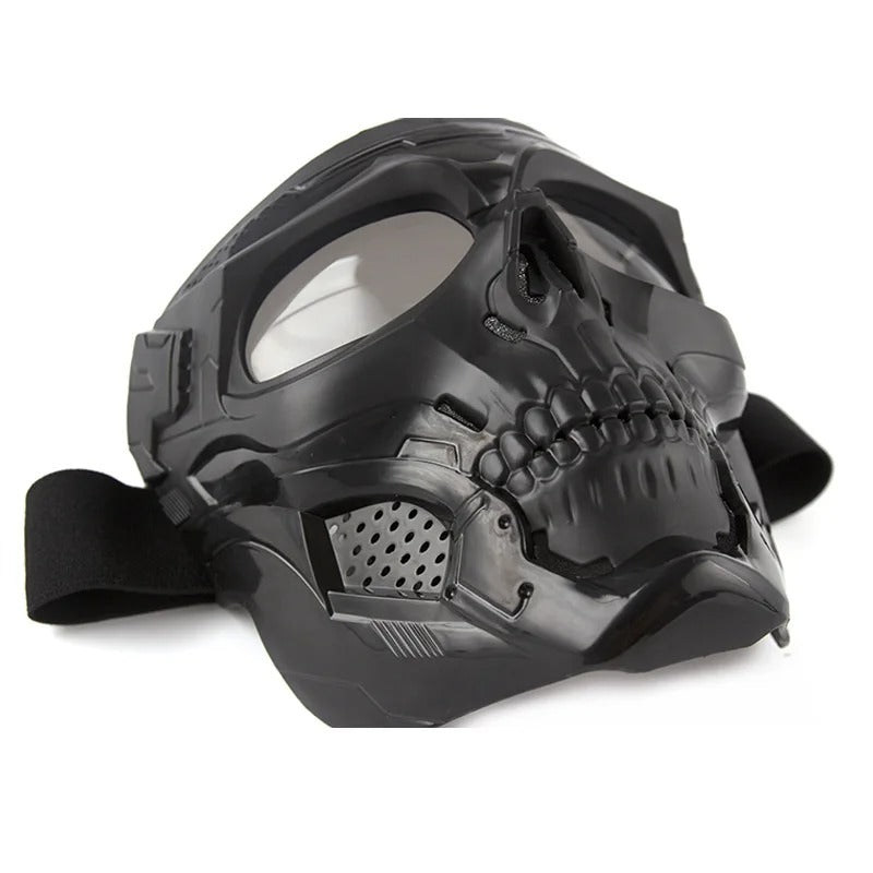 Skull Mask Motorcycle