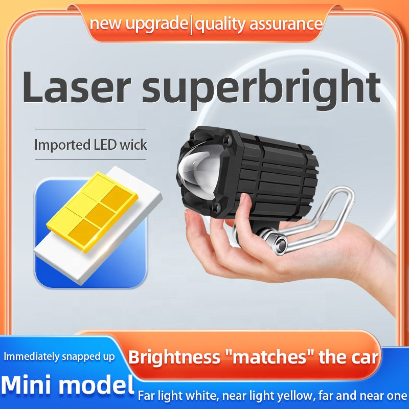 Rear view mirror Motorcycle Spotlights led