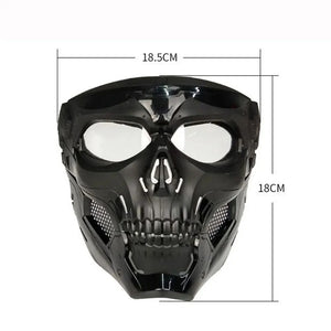 Skull Mask Motorcycle
