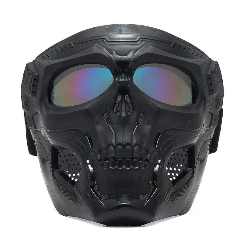 Skull Mask Motorcycle