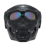 Skull Mask Motorcycle