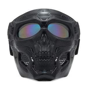 Skull Mask Motorcycle