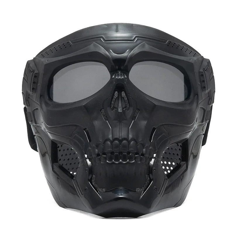 Skull Mask Motorcycle