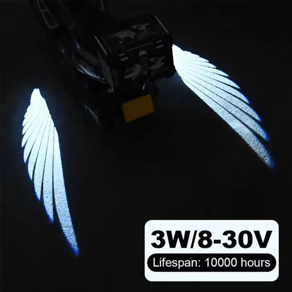Vayani Autos™ 2pcs Motorcycle LED Underbody Light Projector